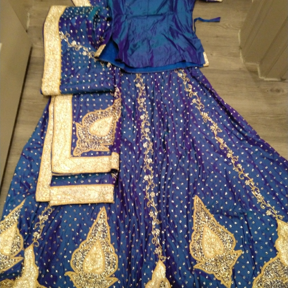Indian wedding bridal dress